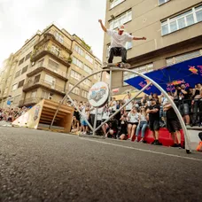 Maxim Habanec na Red Bull Steep Street 2023