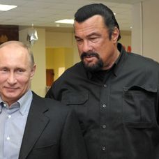 Steven Seagal a Vladimir Putin