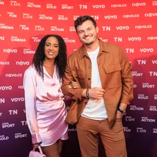 Tisková konference TV NOVA: Rebecca Diatilová a Roman Staša