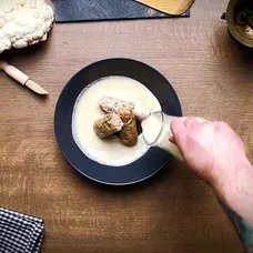 MasterChef recepty: Květákový krém s knedlíkem a křepelčími vejci podle Honzy a Šárky - 8