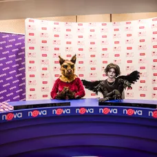 Návštěvníci Comic Conu 2024 se mohli vyfotit v retro studiu TV Nova