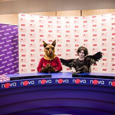 Návštěvníci Comic Conu 2024 se mohli vyfotit v retro studiu TV Nova