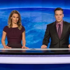 Petr Suchoň a Petra Svoboda - Televizní noviny