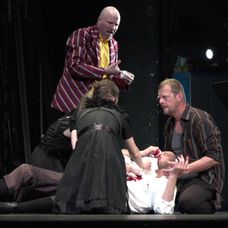 Martin Strýnský a Jan Holík ve hře Don Juan v divadle J. K. Tyla v Plzni - 5