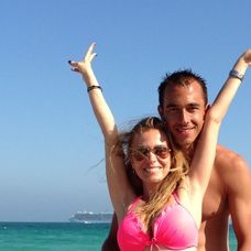 Michaela Ochotská s Lukášem Rosolem si užívali tepla na Floridě