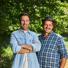 M a M letošní Farmy, moderátor Marek Fašiang a farmář Martin Bagár