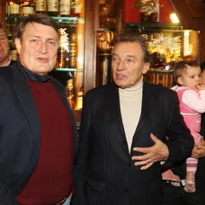 Ladislav Štaidl s Karlem Gottem