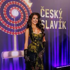 Domi Alagia na galavečeru Český slavík 2024
