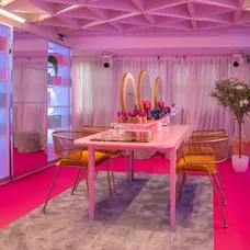 Love Island - make-up room