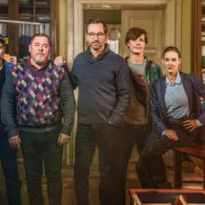 Vraždy v kraji - Ondřej Sokol, Václav Kopta, Petr Uhlík, Petr Buchta a Jana Pidermanová (cropped)