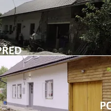 PŘED A PO - dům