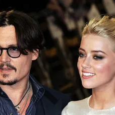 Johnny Depp s exmanželkou Amber - 1
