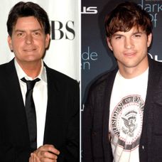 Charlie Sheen & Ashton Kutcher