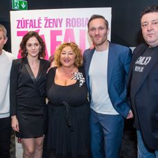 Halina Pawlowská, Klára Issová , Filip Renč, Marian Mitaš