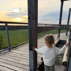 Ondřej Havel na dovolené s rodinou