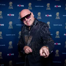 Michal David na warm up party k Českému slavíkovi 2025