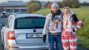 Tereza a David z Ulice řeší vánoční trable: Zima, vlhko a zapařené auto