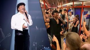 Nečekaný koncert Bena Cristovaa: Roztančil pražské metro