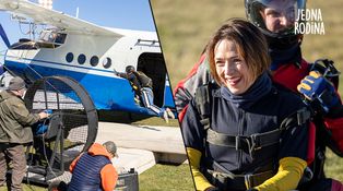 Adrenalin v Jedné rodině: Kostková a Polívka měli v letadle náhradníky
