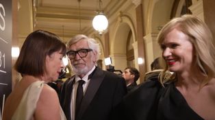 Jiří Bartoška opět ve společnosti a v dobré náladě. V úspěch Matematiky zločinu na Českých lvech věřil