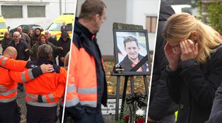 Zákulisí posledního rozloučení s Markem: Pochmurné počasí, slzy i zpěv
