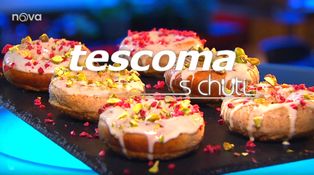 Tvarohové donuty s čokoládou