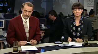 Nezapomenutelná dvojice Zbyněk Merunka a Eva Jurinová: Takhle moderovali Televizní noviny