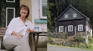 Petra Černocká ukázala poklady své chalupy. Doma má unikátní almaru