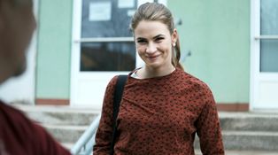 Jiskření v Národní házené: Sára Rychlíková svádí Michala Suchánka pohledem