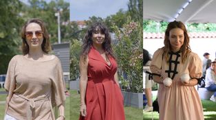 Letní outfity hvězd: Arichteva jako pytlík bonbonů a nevěsta Boudová