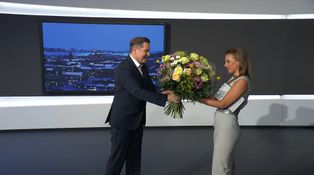 Puhajková málem neudržela slzy. Pouva ji zaskočil ve vysílání