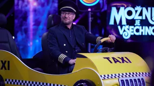 Martin Pechlát jako taxikář v Možné je všechno! Svezl krtečka i Lucii Bílou
