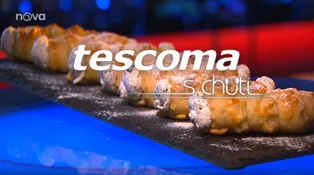 Trubičky s krémem Stracciatella Trubičky s krémem Stracciatella