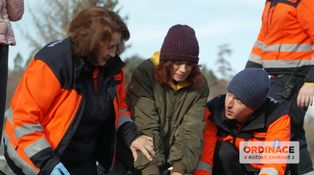 Záchranná akce v Ordinaci: Herečka se při natáčení neubránila slzám