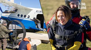 Adrenalin v Jedné rodině: Kostková a Polívka měli v letadle náhradníky
