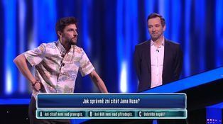 Matějovský v Na lovu v úzkých: Bojoval s citátem Jana Husa