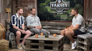 První díl Farmy Extra: Vincent Navrátil vyzpovídal hospodáře i moderátora
