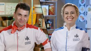 Tohle že jsou kapitáni? Andrej a Iryna v Hell’s Kitchen tvrdě narazili