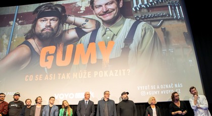 Švehlík, Krajčo a premiéra seriálu Gumy. Kdo ještě byl na uvedení novinky Voyo?