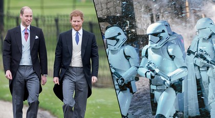 Princové William a Harry ve Star Wars? V legendární sérii si v utajení zahrála řada dalších hvězd!