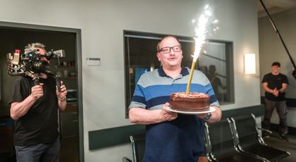 Marek Taclík a padesátka na place: Jak s Kriminálkou Anděl oslavil narozeniny?