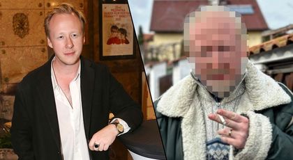 Štěpán Kozub k nepoznání: Maskéři z něj udělali starce s přehazovačkou