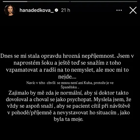 Love Island - vyjádření Hanka