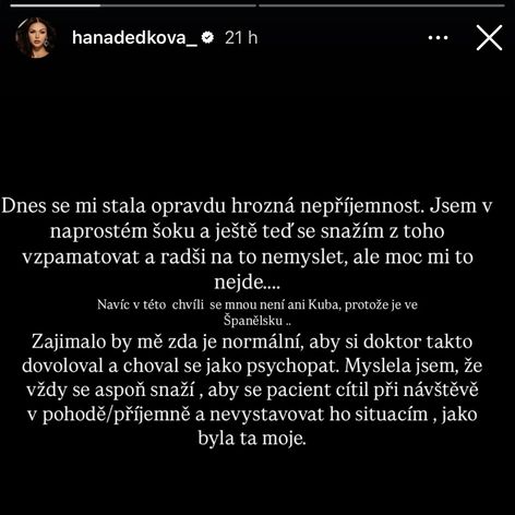 Love Island - vyjádření Hanka