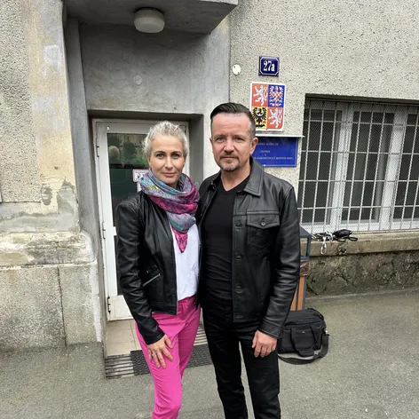 BARBORA ŠUMBEROVÁ - Věznice Opava - tisková mluvčí - natáčení