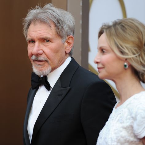 Calista Flockhartová a Harrison Ford
