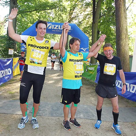 Emma Smetana, Jordan Haj a Petr Suchoň běželi pro dobrou věc! - 10