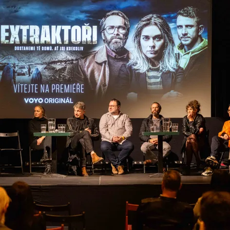 Projekce Extraktorů a debata s tvůrci