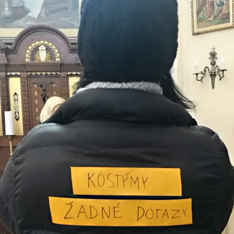 Ordinace ze zákulisí: Vtípek štábu při natáčení svatby Bibi - 3