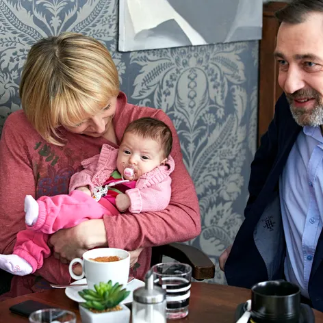 Ordinace: Andrea Hanáková s malou Natálkou - 1